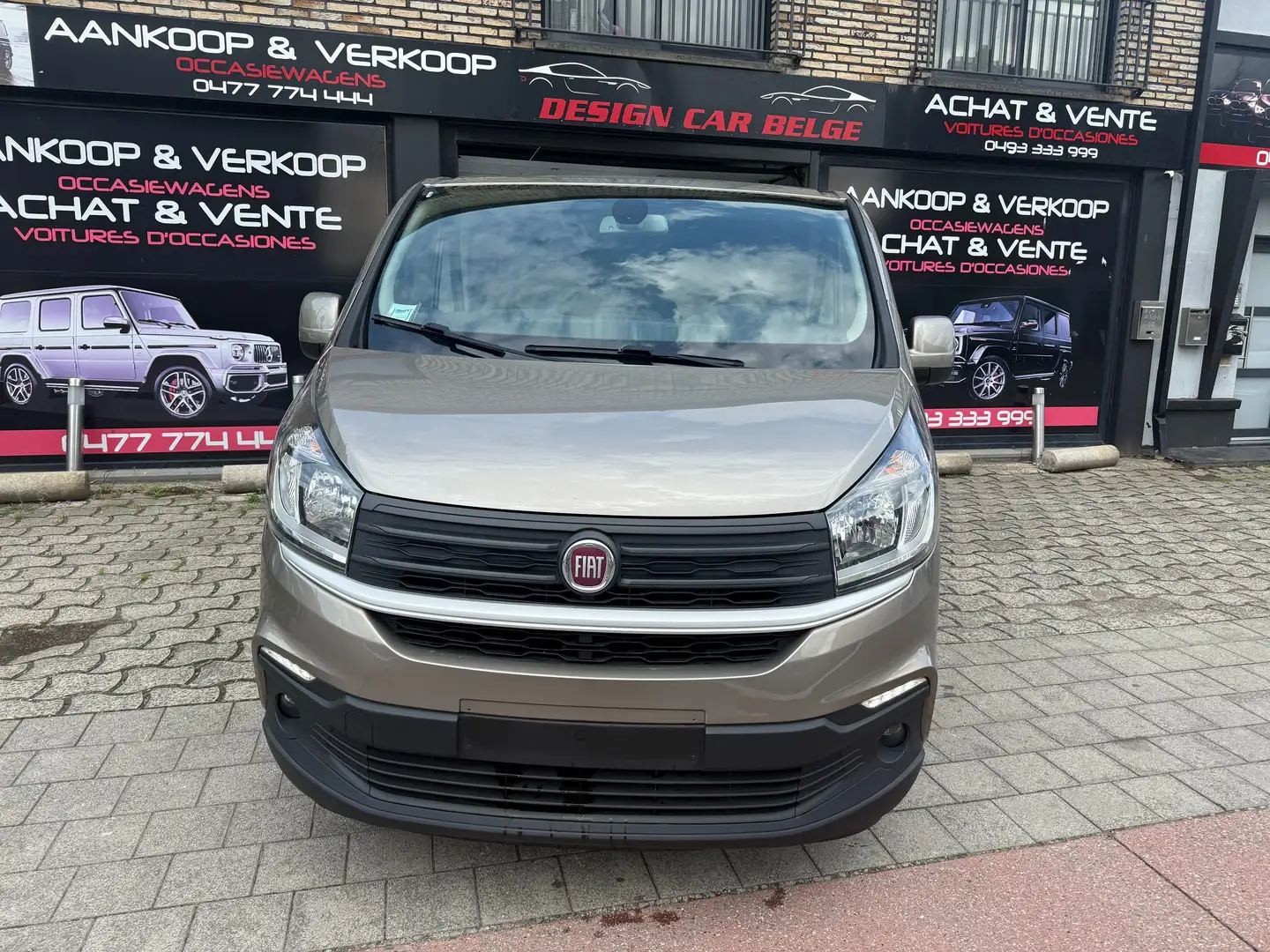 Fiat Talento Double Cabine 5Pl Lang Chassi L2 Cruise Clim Navig Beige - 2