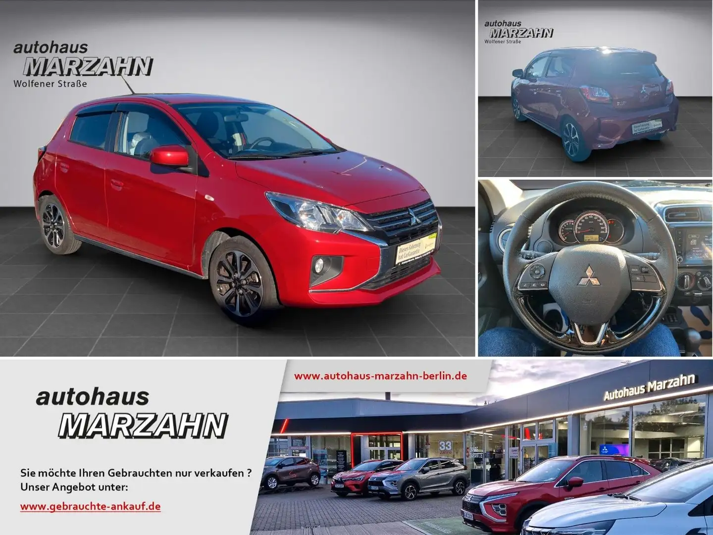 Mitsubishi Space Star 1.2 MIVEC AS&G Select+ CVT Rot - 1