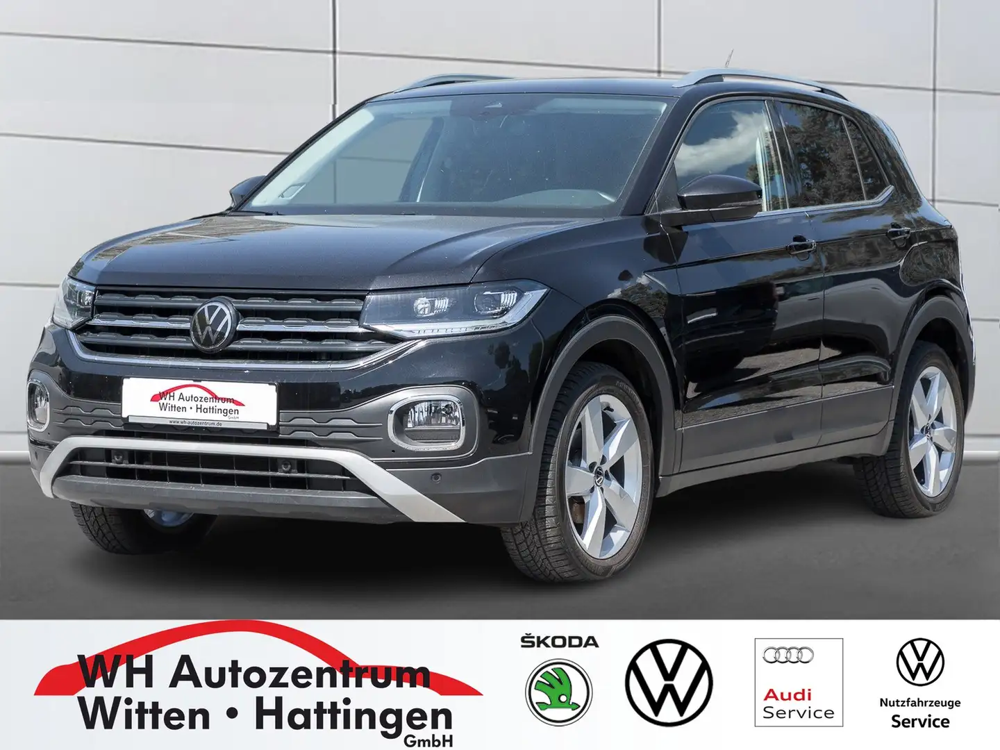 Volkswagen T-Cross 1.0 TSI Style NAVI LED GJ-REIFEN "beatsaudio" ACC Noir - 1