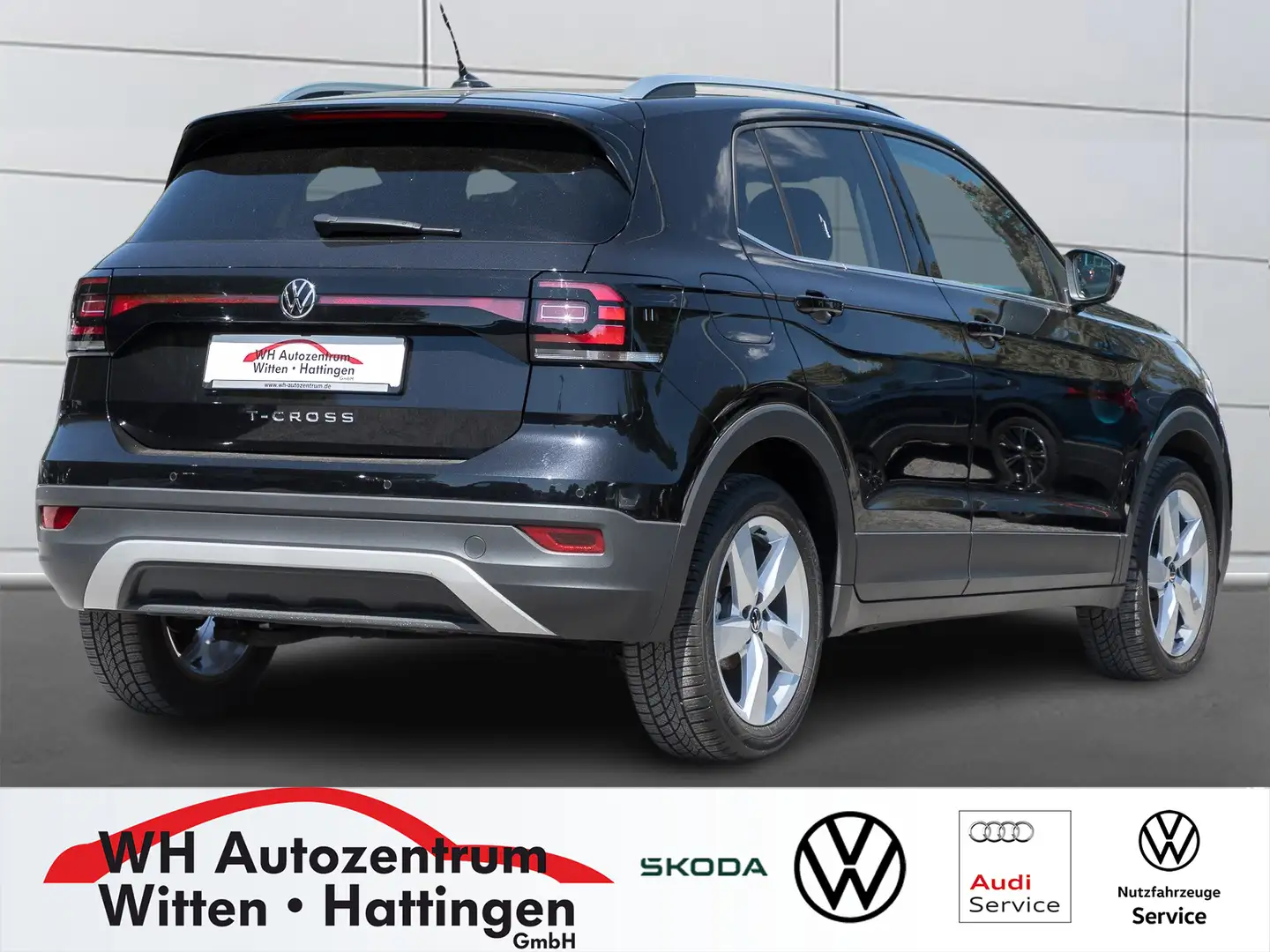 Volkswagen T-Cross 1.0 TSI Style NAVI LED GJ-REIFEN "beatsaudio" ACC Noir - 2