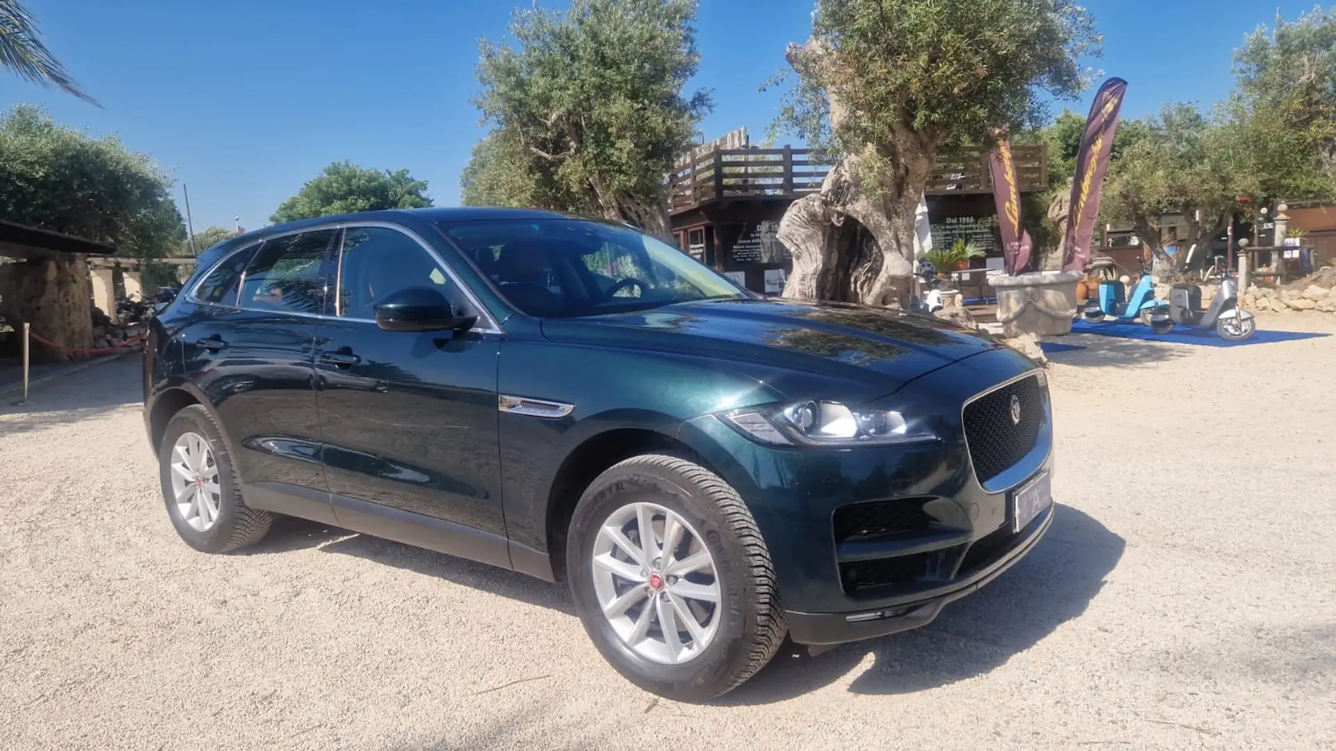 Jaguar F-Pace F-Pace 2.0d Portfolio awd 180cv auto Verde - 2