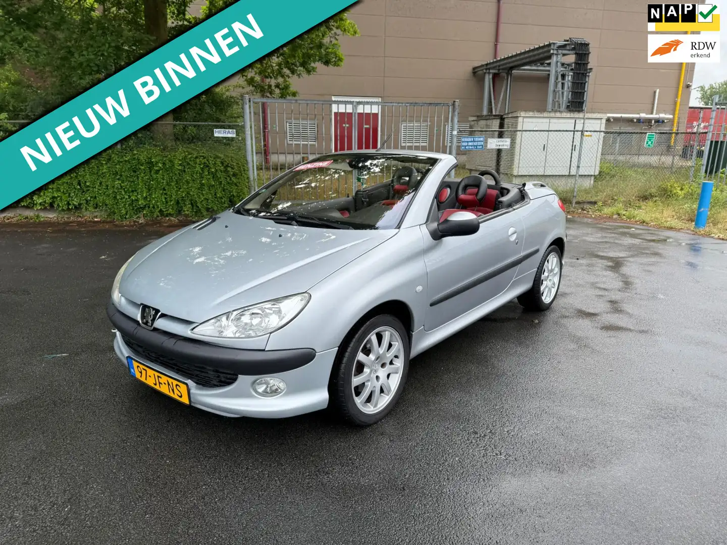 Peugeot 206 CC 2.0-16V XT LEUKE AUTO ZO INGERUILD DUS ZO WEG P Szürke - 1