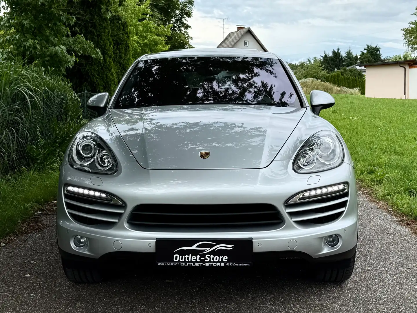 Porsche Cayenne Diesel*2.Besitz*SPUR*AHK*Panorama*Garantie*TOP* Grau - 2