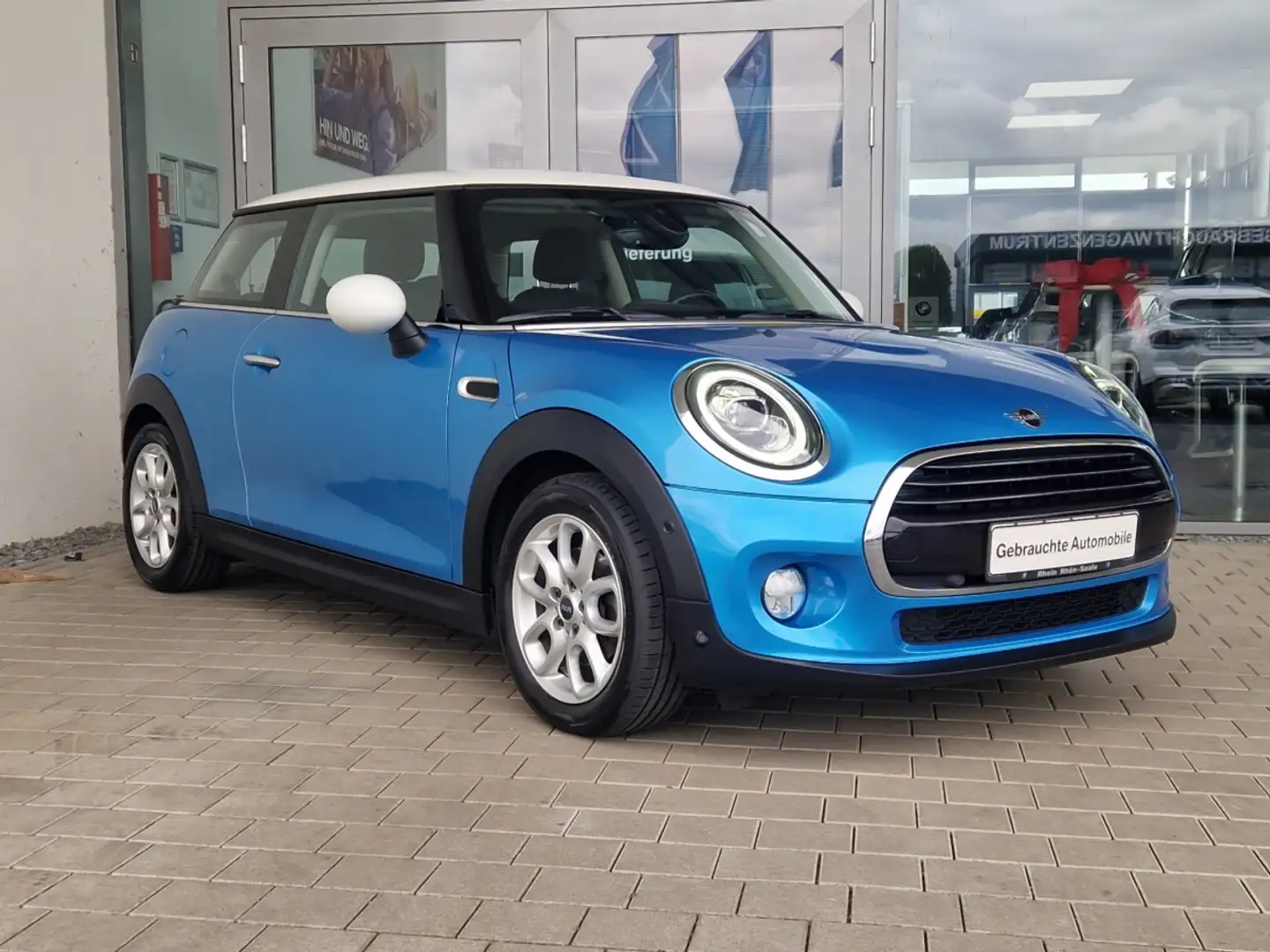 MINI Cooper D Pepper LED.DriveA.ParkA.SH.PDC.Tempom. Azul - 2