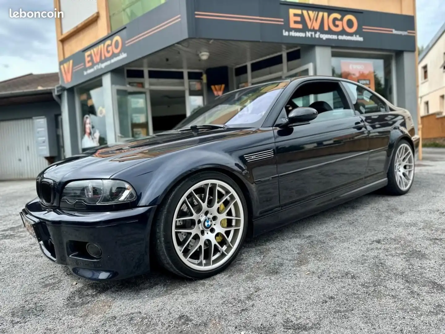 BMW M3 e46 3.2 345ch smg2 carbon schwarz entretien complet Bleu - 1