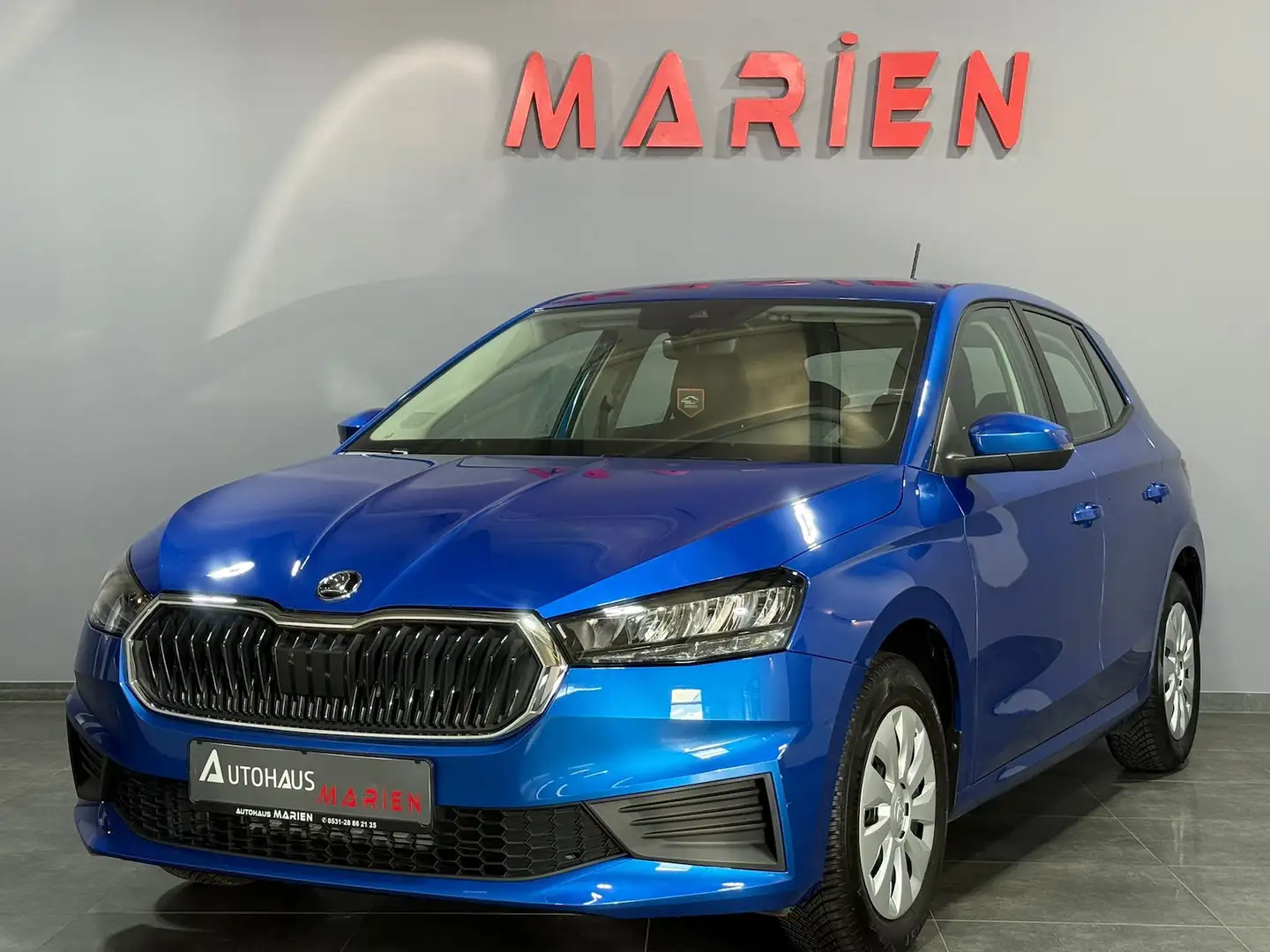 Skoda Fabia 1.0 LED* KLIMA*PDC*FRONT ASSIST*SPURHALTE Blau - 1