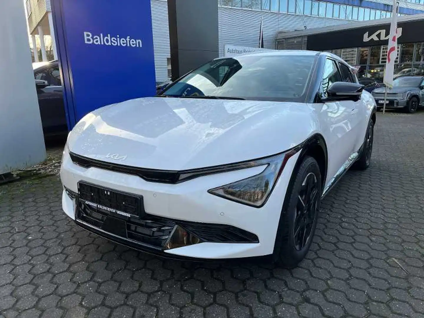 Kia EV6 Earth, 84 kWh, RWD,WP,Ass,Drive,Comf, Sound Weiß - 1
