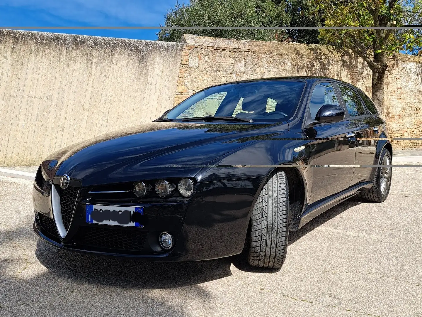 Alfa Romeo 159 SW 1.9 jtdm 16v Exclusive 150cv Fekete - 1