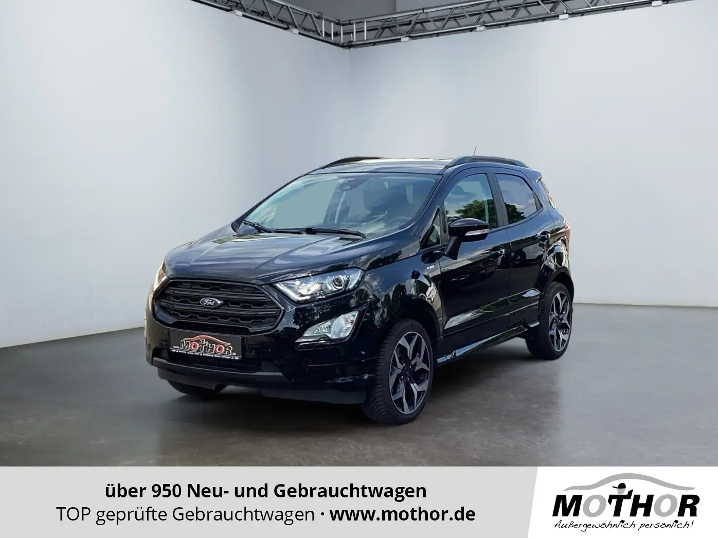 Ford EcoSport ST-Line 1.0 Ecoboost SHZ Navi GJR Negro - 1