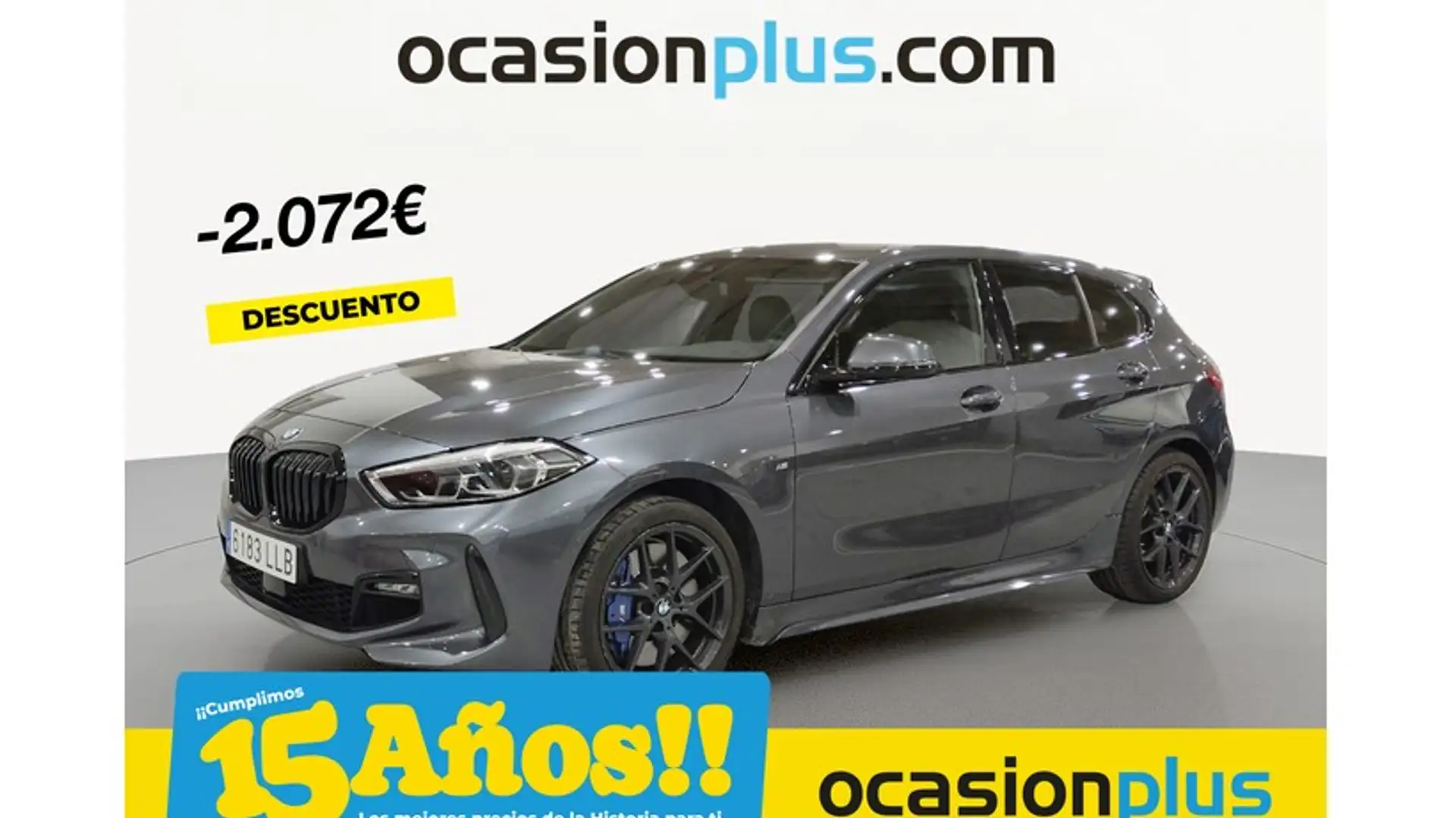 BMW 118 118i Gris - 1