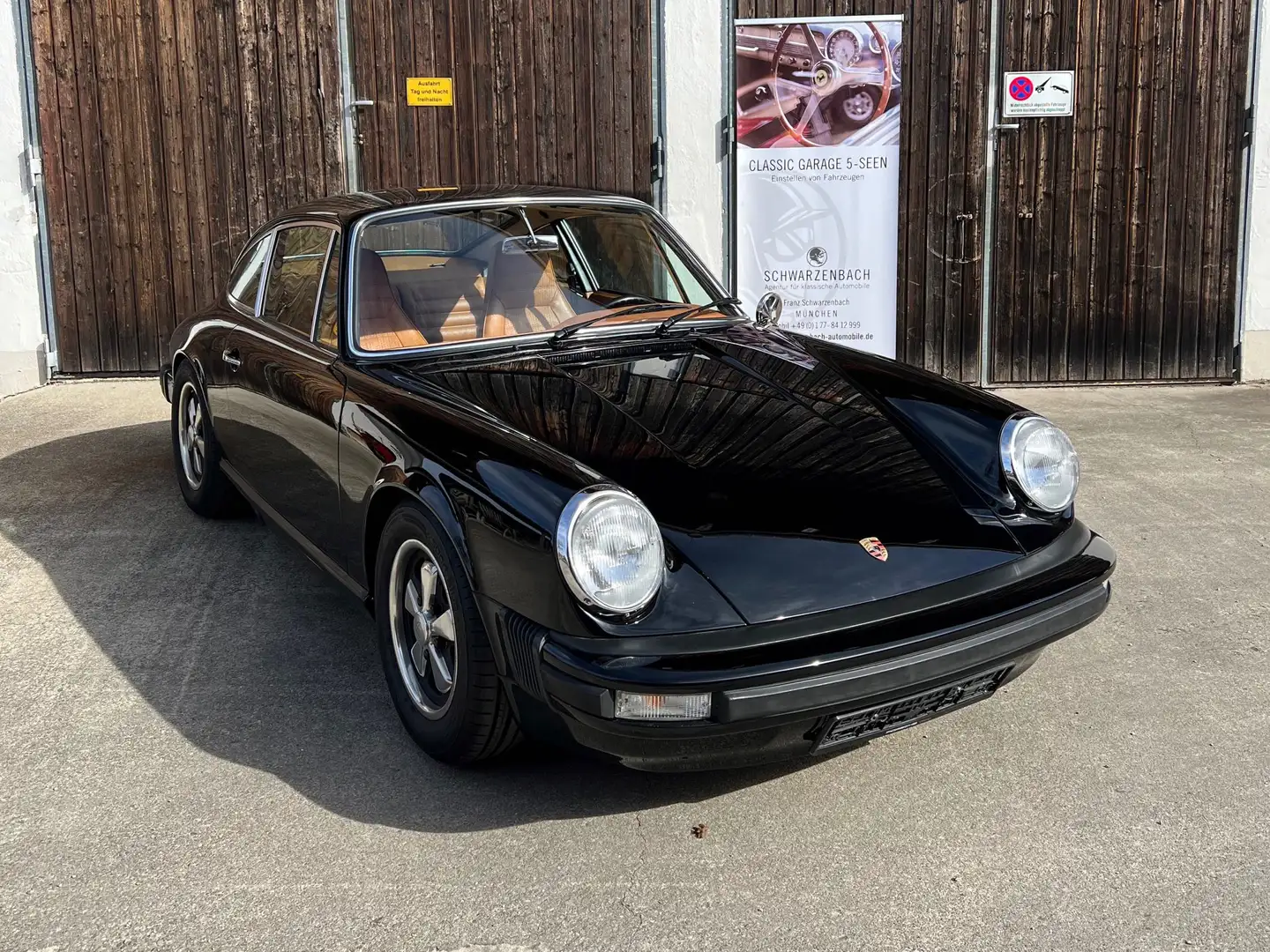 Porsche 911 S G-Modell Zwart - 1