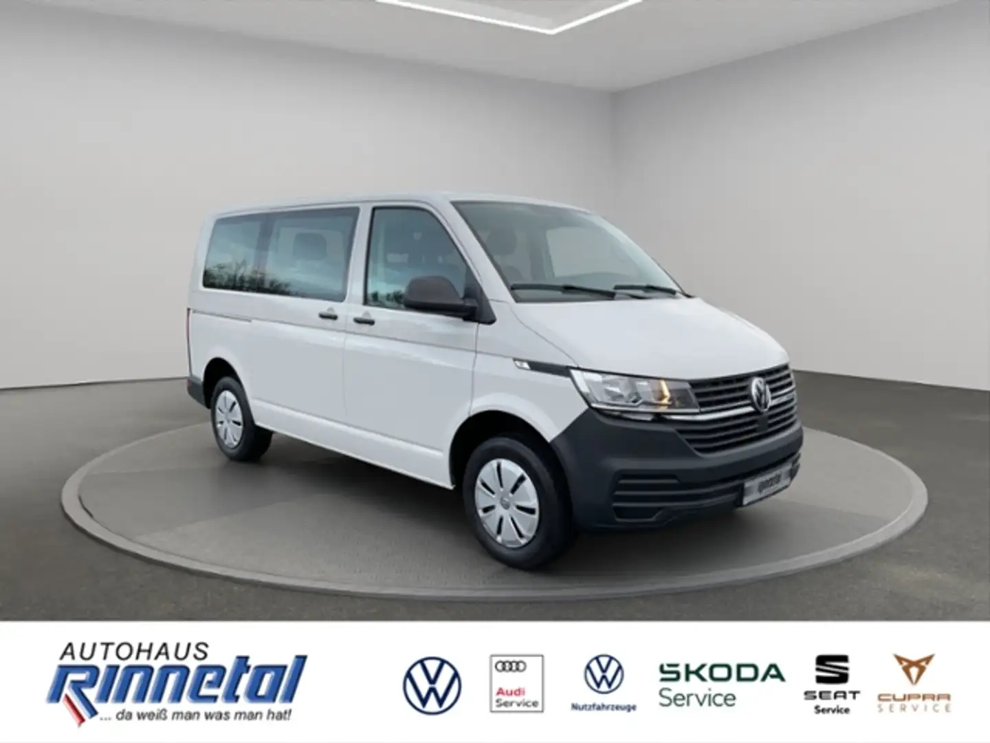 Volkswagen T6 Kombi T 6 Kombi 2.0 TDI 9 SITZE+AHK+CLIMATIK+GG 3,08T+Z Weiß - 2