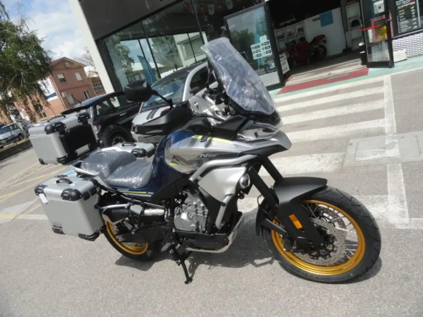 CF Moto ZForce 800 800 MT TOURING Синій - 2