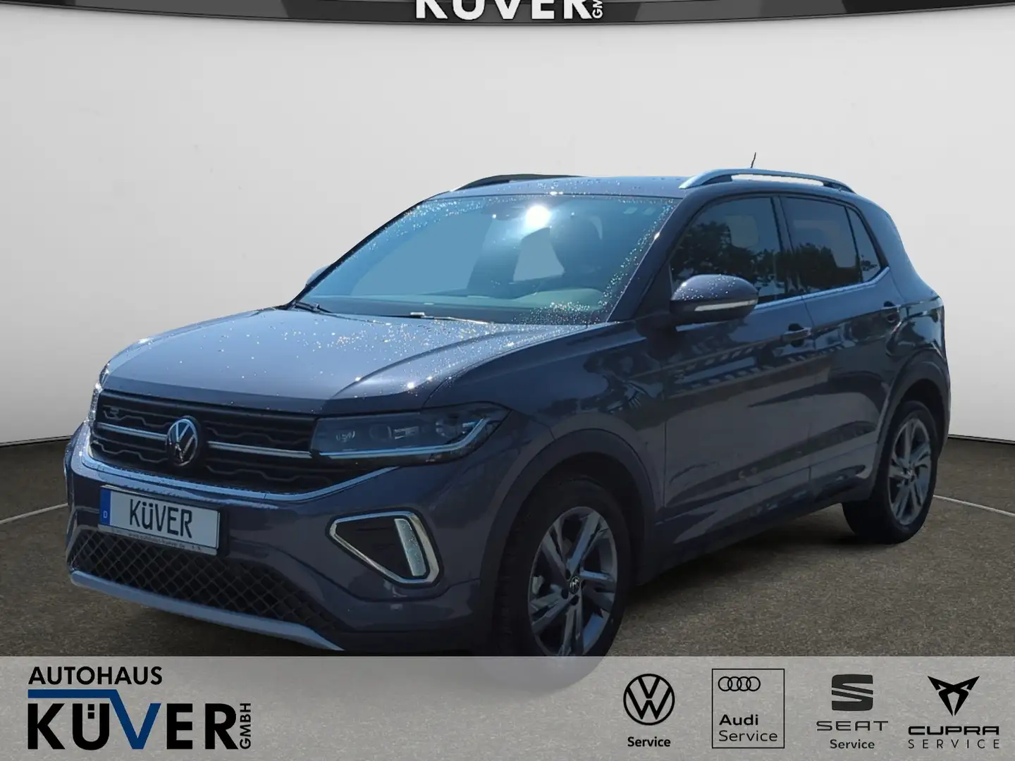Volkswagen T-Cross R-Line 1,5 TSI DSG Navi+ACC+Matrix+Shzg. Grau - 1