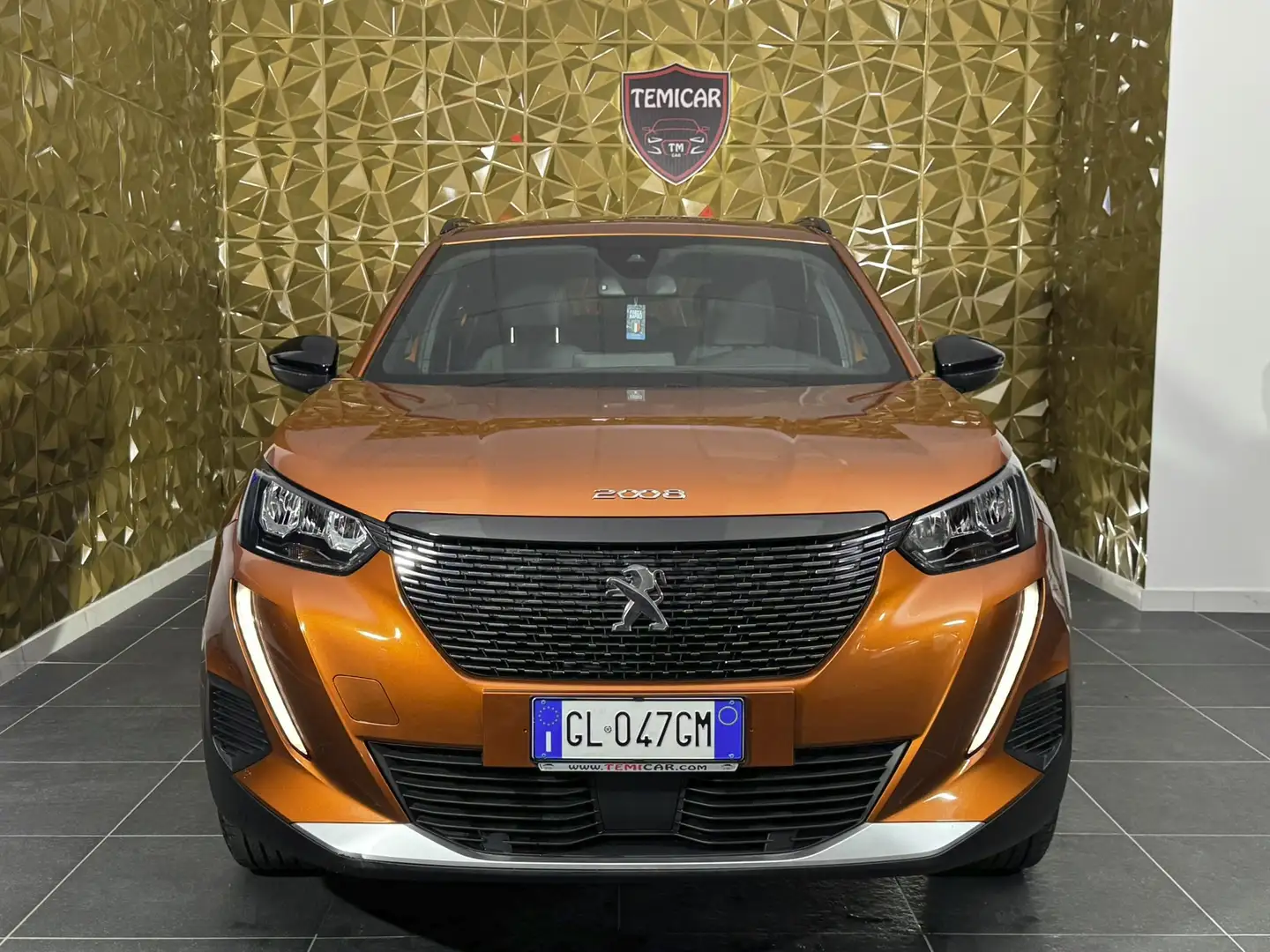 Peugeot 2008 2008 1.2 puretech Allure Pack s Arancione - 2