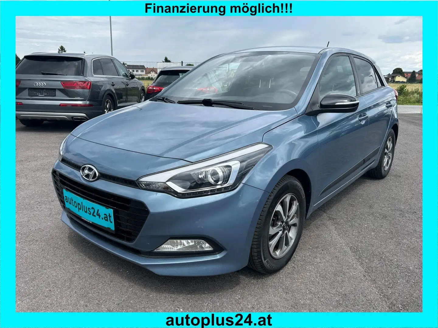 Hyundai i20 1,25 GO! PLUS Blau - 1