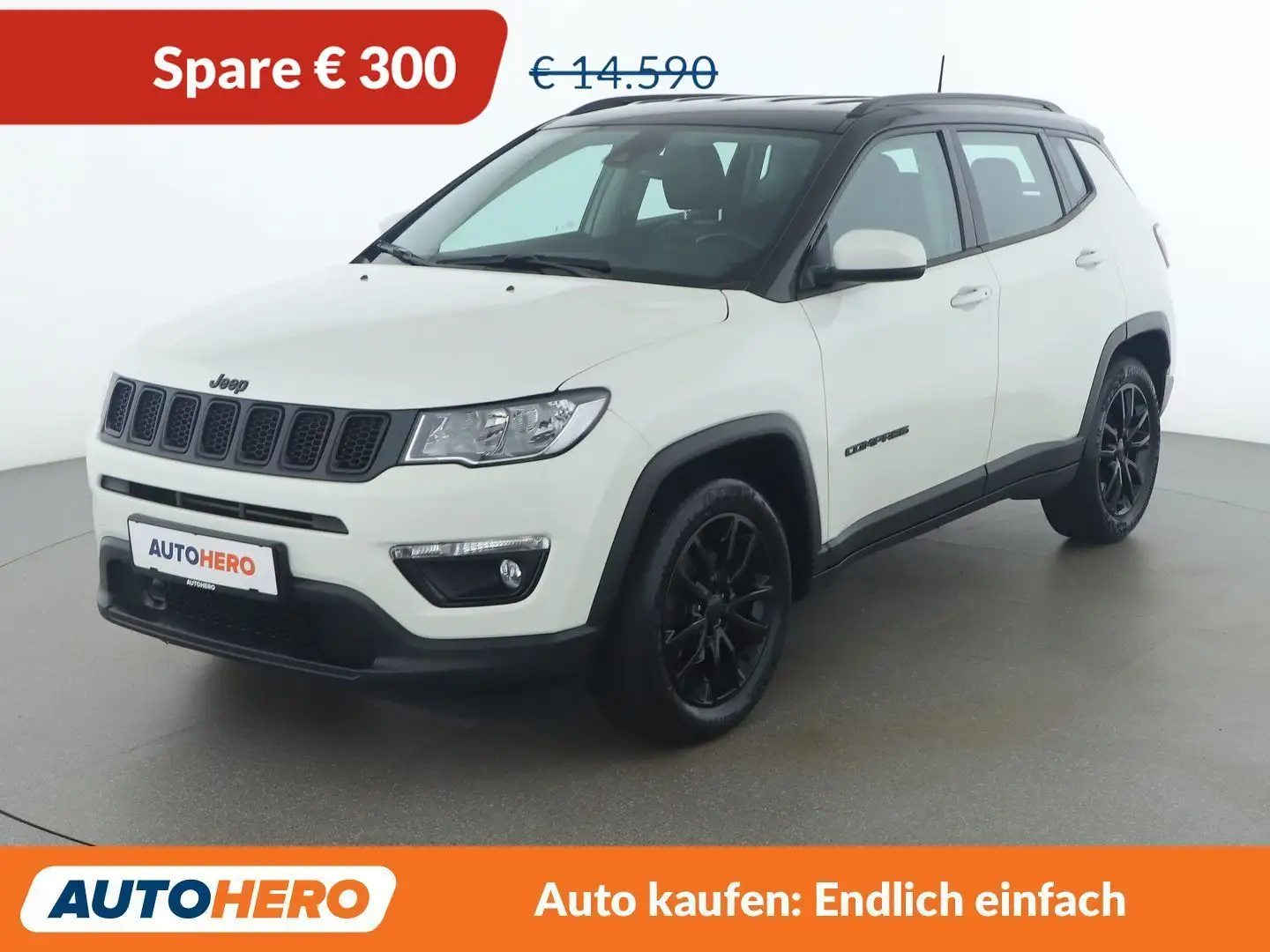 Jeep Compass 1.3 T-GDi Longitude FWD Weiß - 1