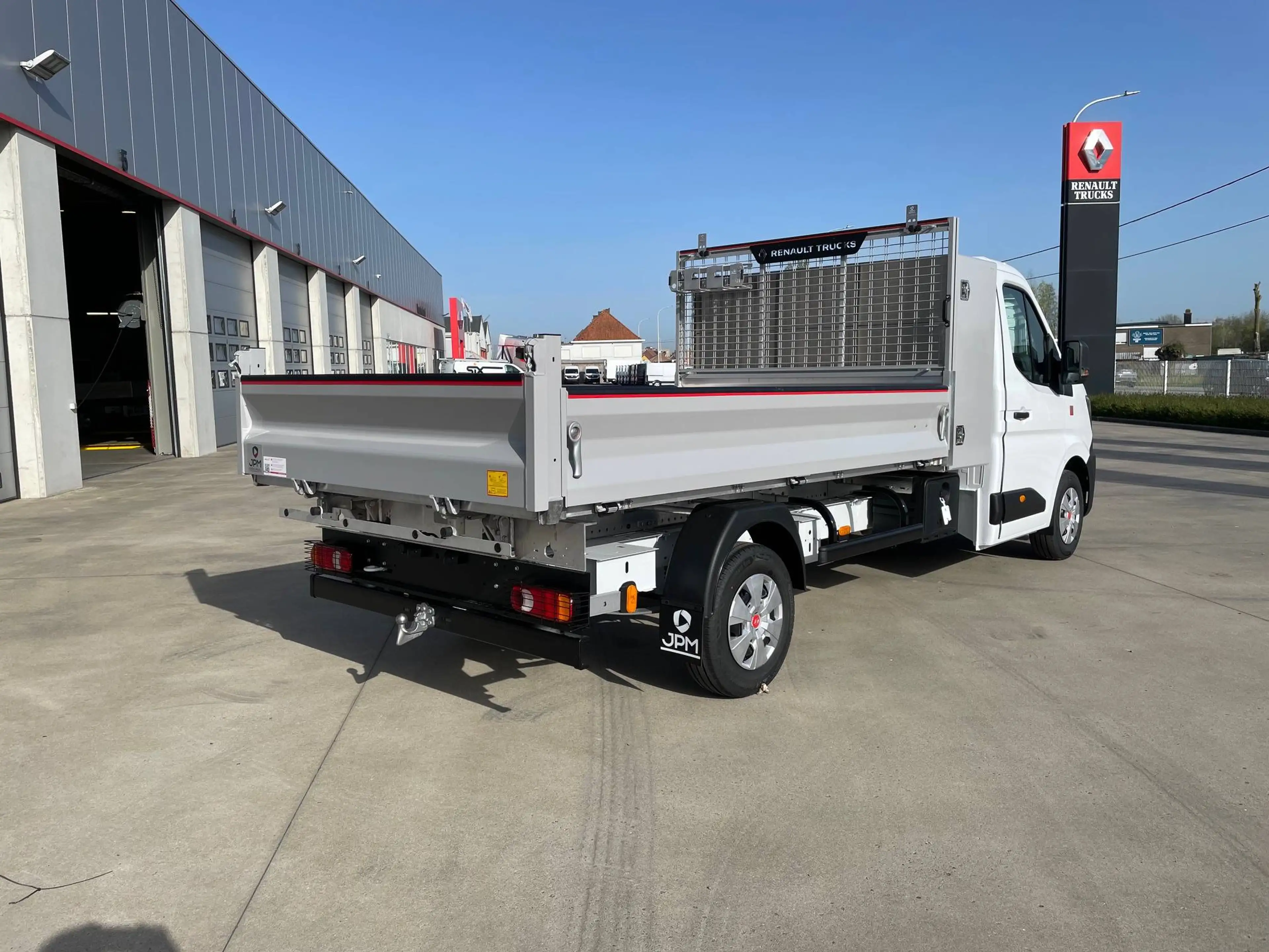 Renault Master Achterwaartse kipper en materiaalkoffer — photo 3