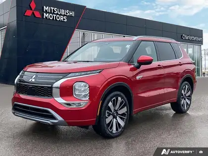 Red 2026 Mitsubishi Outlander Hybrid Plug-in SUV / Crossover  1-Speed Automatic
