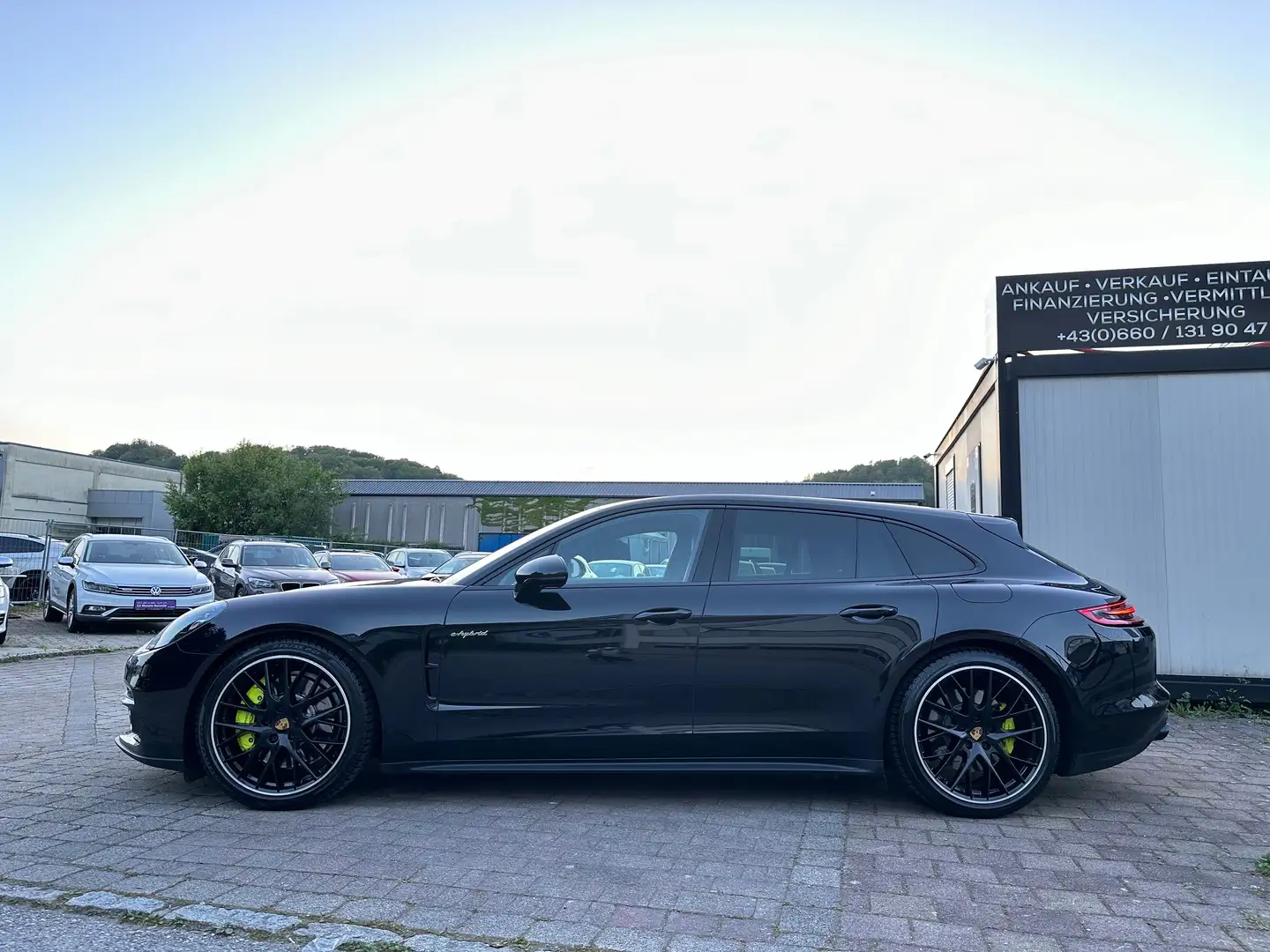 Porsche Panamera 4 E-Hybrid PHEV Sport Turismo Aut. Finanzierung Noir - 2
