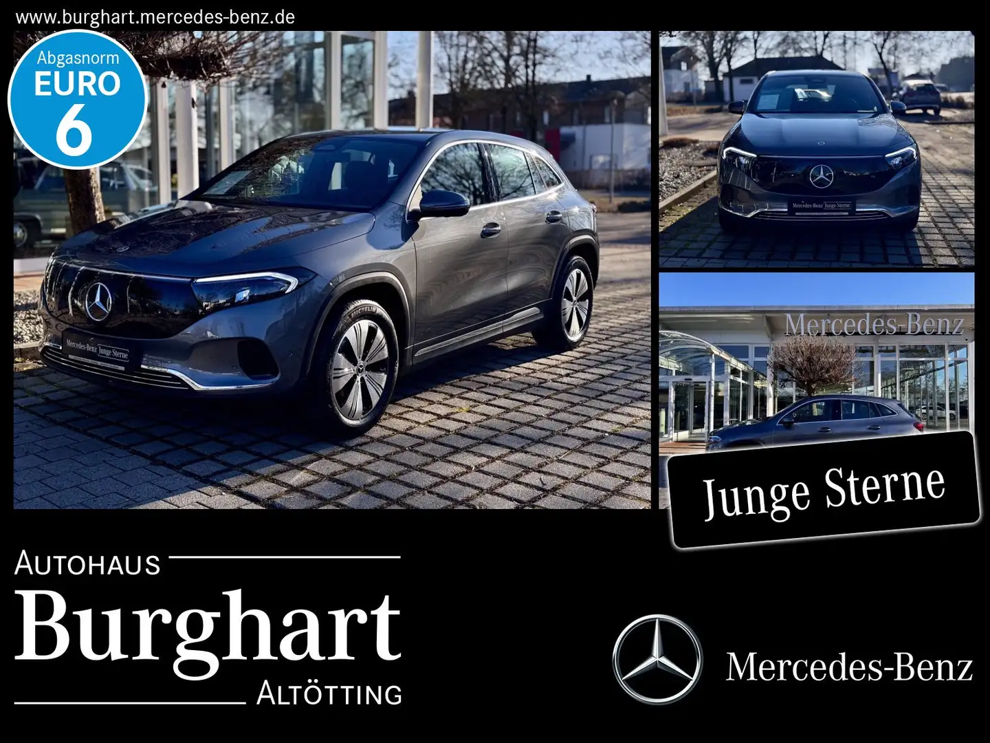 Mercedes-Benz EQA 300 EQA 300 4M Progressive/Navi/Distronic/Klima LED Grau - 1