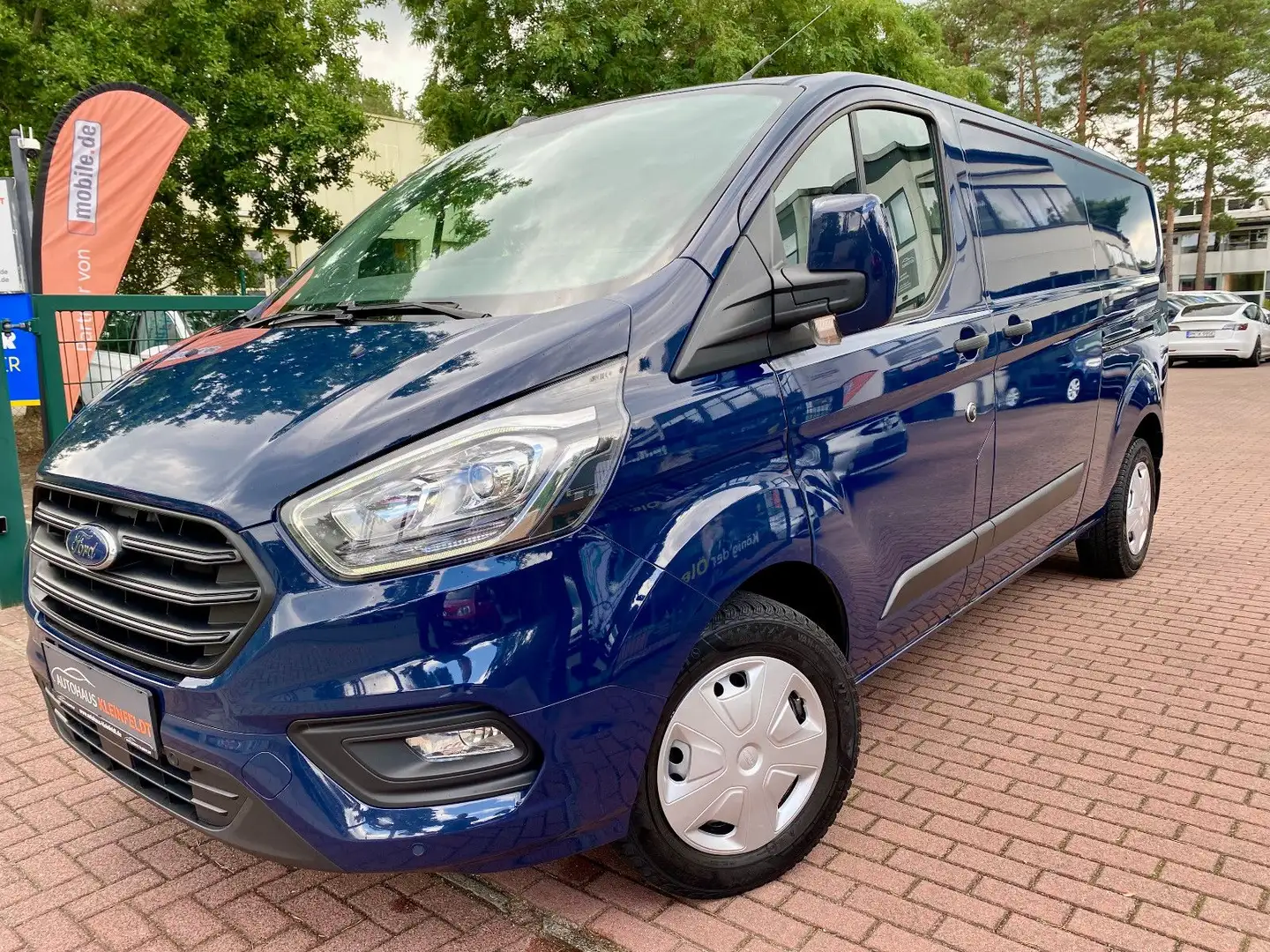 Ford Transit Custom Kasten 320 L2 Trend |AHK|KLIMA Blauw - 2