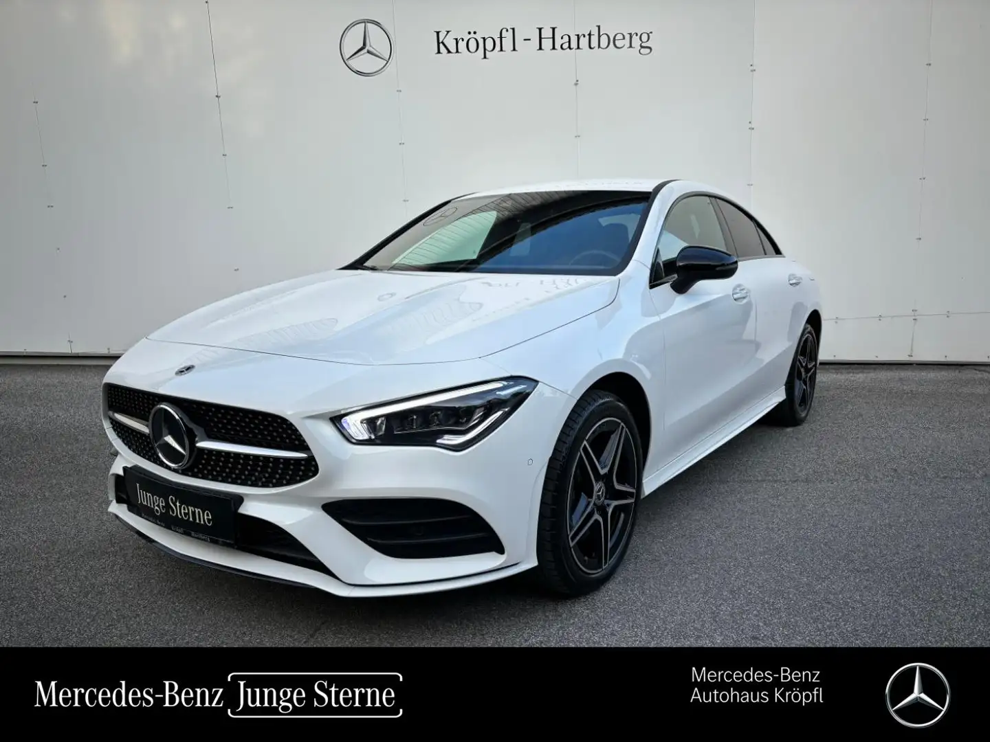 Mercedes-Benz CLA 250 e Coupé AMG Line AMG Night MBUX Distr Weiß - 1