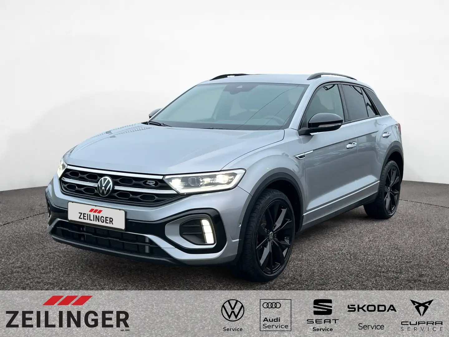 Volkswagen T-Roc R-Line TSI DSG|19"|LED+|KAMERA|NAVI|ACC Silber - 1