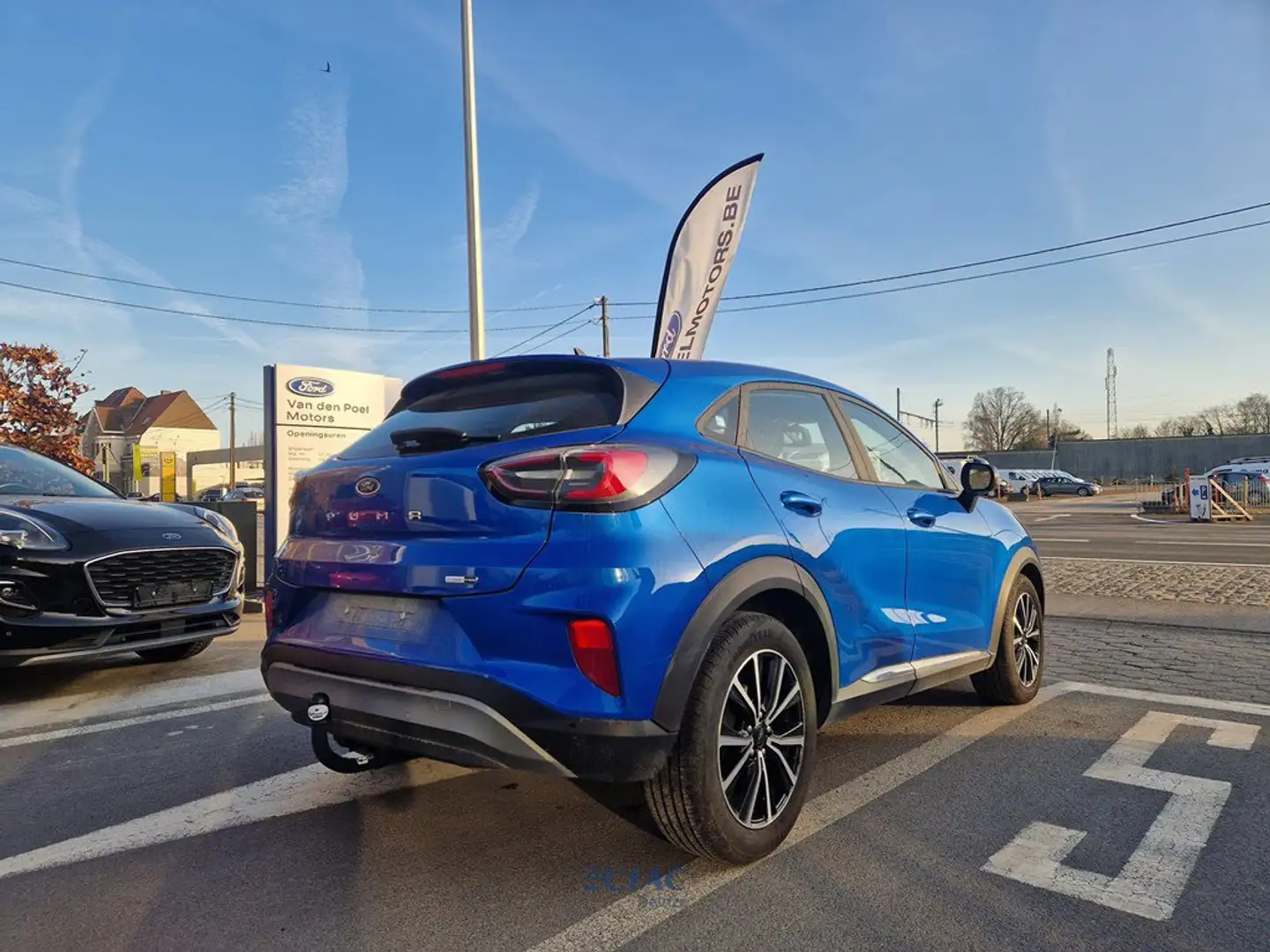 Ford Puma Ecoboost Titanium AUT Bleu - 2