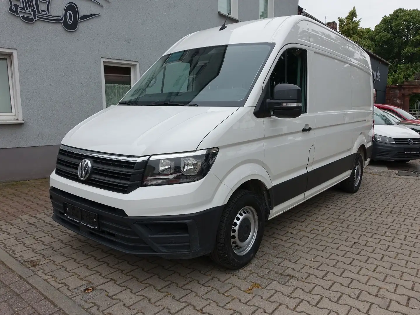 Volkswagen Crafter Kasten 35,MR,mittel,Hoch,Klima,Navi,RFK Blanc - 2