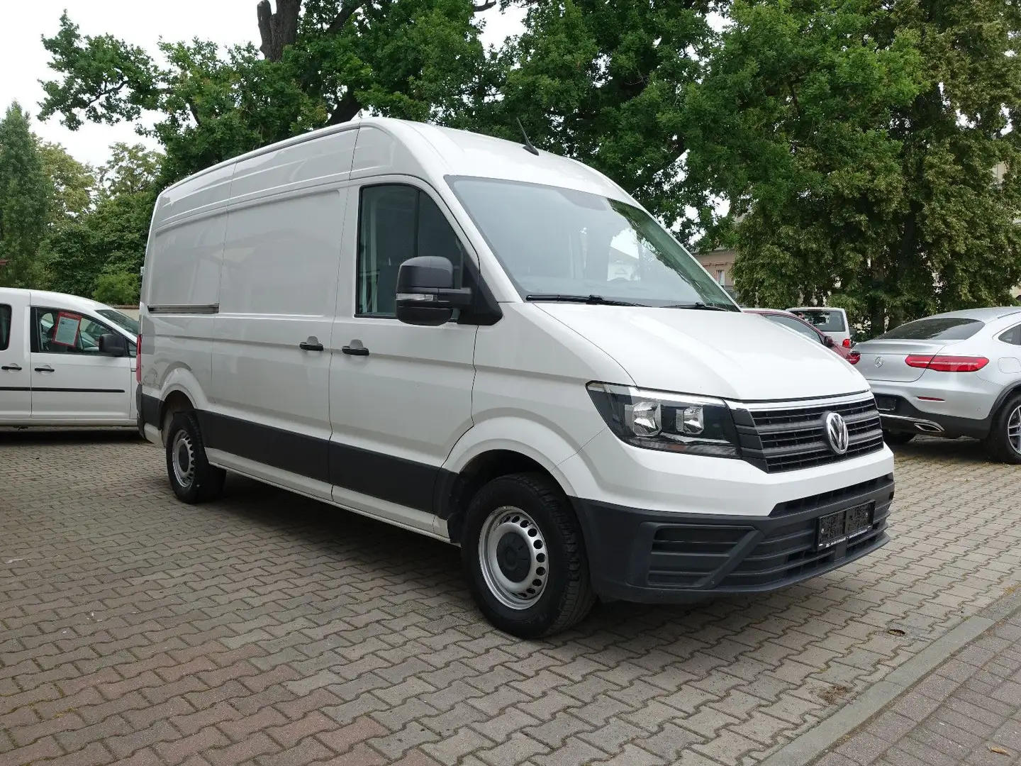Volkswagen Crafter Kasten 35,MR,mittel,Hoch,Klima,Navi,RFK Blanc - 1