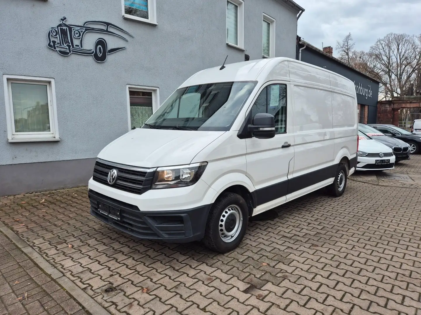 Volkswagen Crafter Kasten 35,MR,mittel,Hoch,Klima,Navi,RFK Blanc - 2
