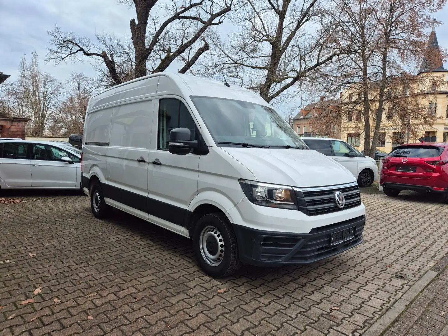 Volkswagen Crafter Kasten 35,MR,mittel,Hoch,Klima,Navi,RFK Blanc - 1