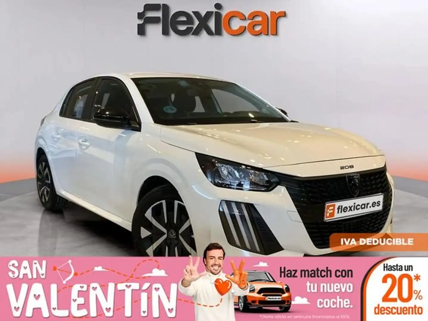 Peugeot 208 1.2 Puretech S&S Active 100 Blanc - 1