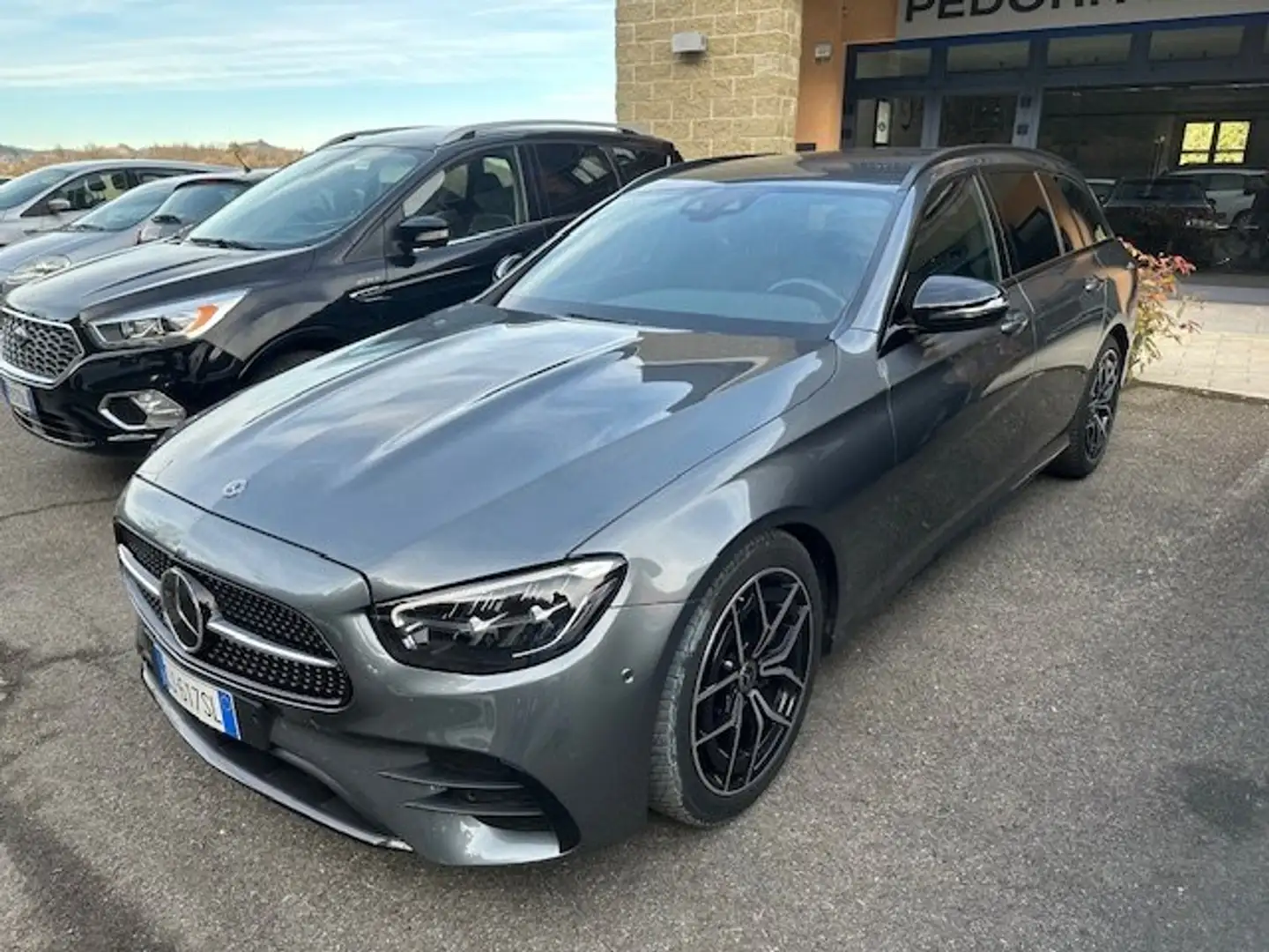 Mercedes-Benz E 220 E SW 220 d Sport 4matic auto AMG Gris - 1