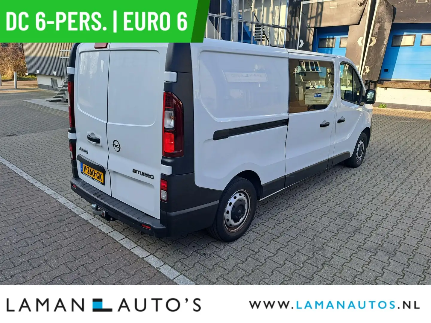 Opel Vivaro 1.6 CDTI 125 pk L2H1 DC 6-pers. Edition | Rijklaar Blanc - 2