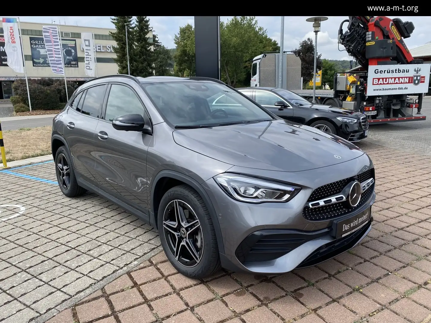 Mercedes-Benz GLA 250 e AMG+Pano+Fahrassistenz+DC+360°+Night Grijs - 2
