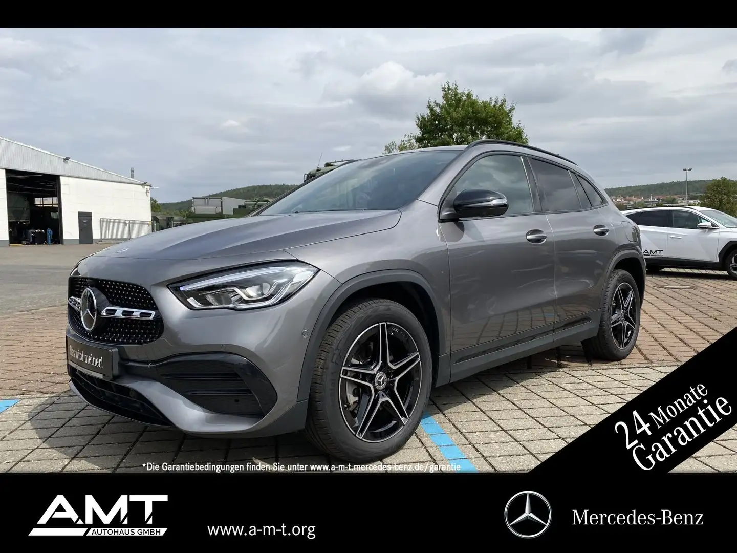Mercedes-Benz GLA 250 e AMG+Pano+Fahrassistenz+DC+360°+Night Grijs - 1