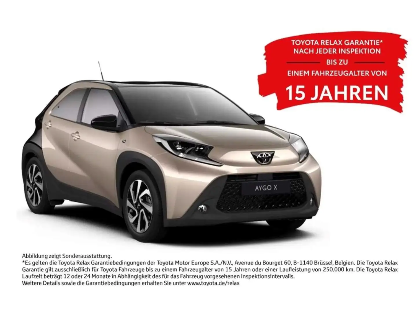 Toyota Aygo X 1.0 Teamplayer*Kamera*CarPlay* Beige - 1