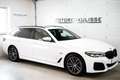 BMW 530 e xDrive Touring M Sport Aut. - PANO - ACC - HIFI Weiß - thumbnail 1