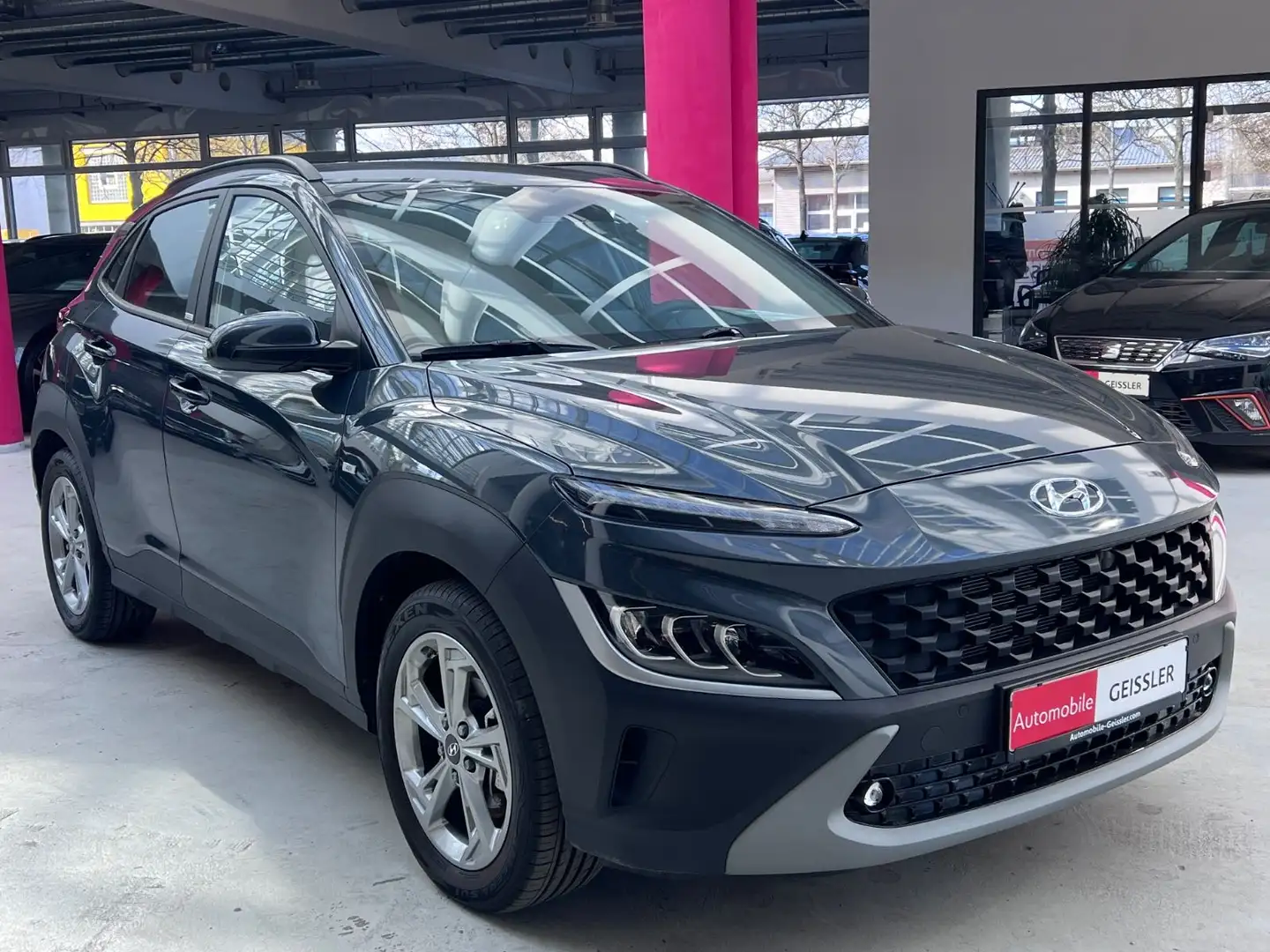 Hyundai KONA Trend Mild-Hybrid XTech+Kamera+LED+3tkm !! Grau - 2