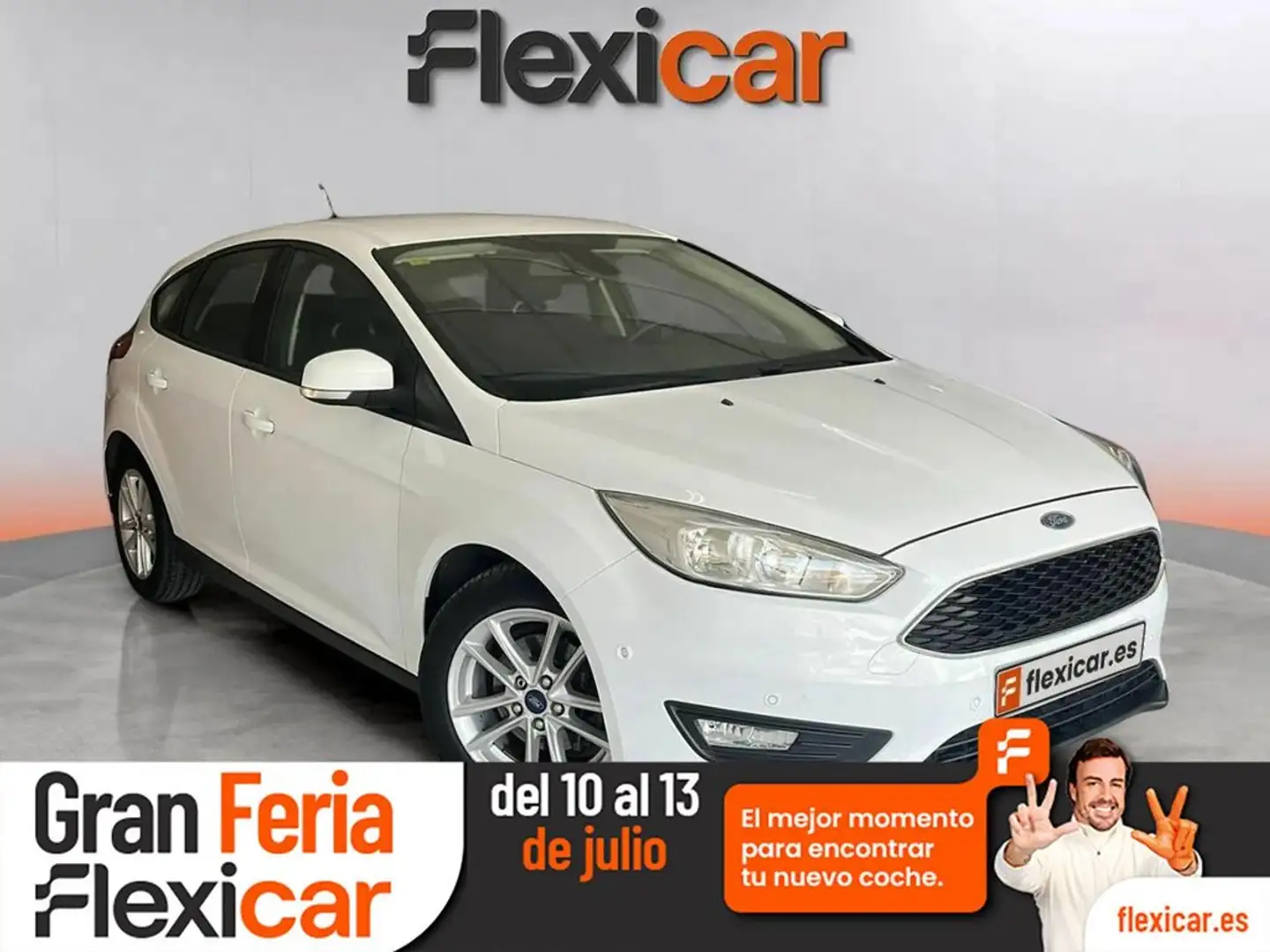 Ford Focus 1.0 Ecoboost Auto-St.-St. 125cv Trend+ Blanco - 1