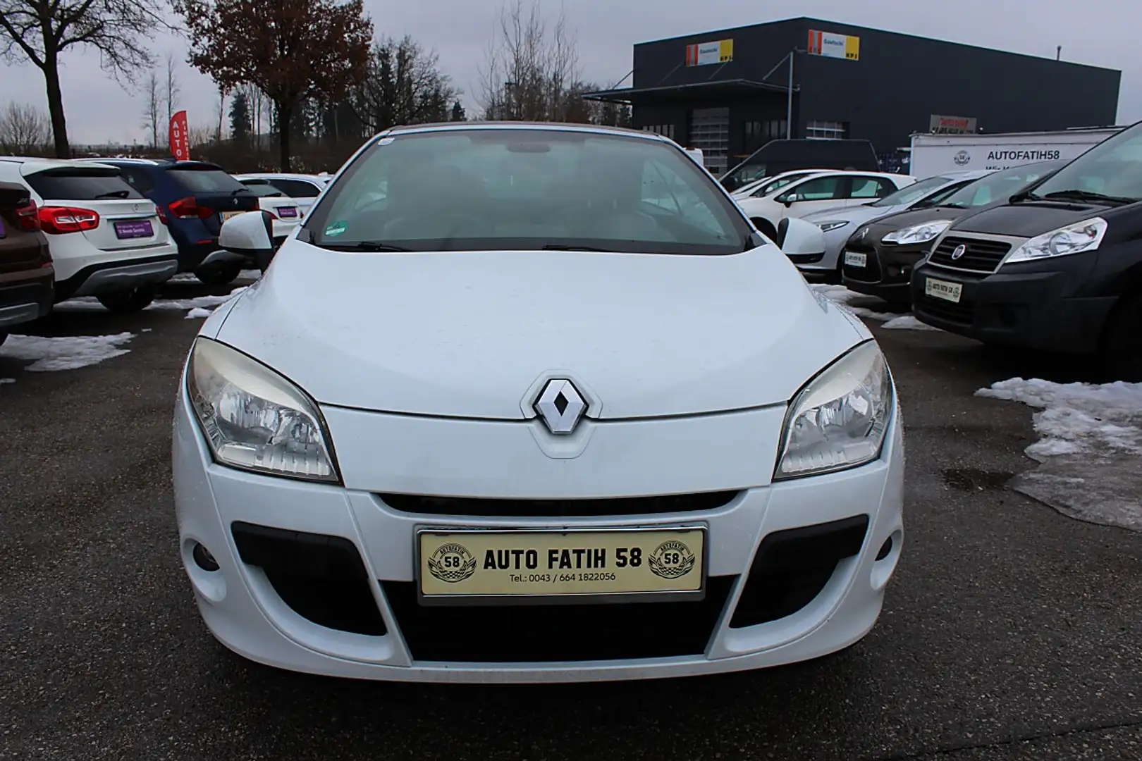 Renault Megane Mégane Dynamique 1,6 16V Weiß - 2