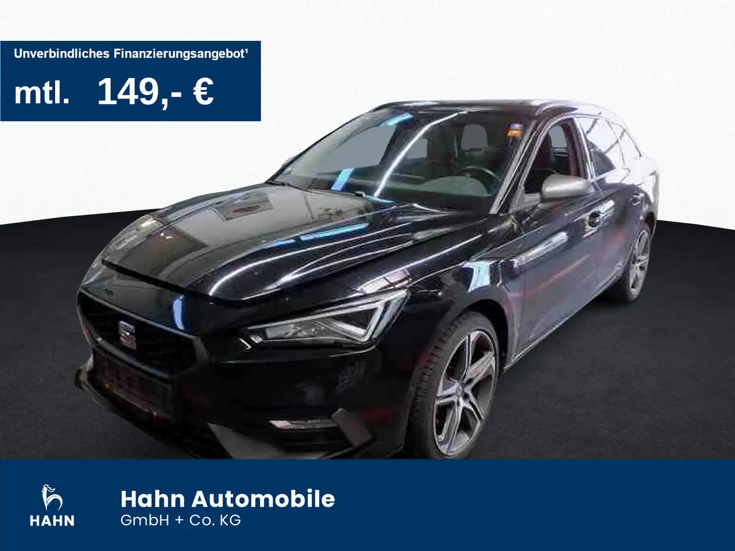 SEAT Leon Sportstourer 1.4 e-HYBRID DSG FR Navi LED Schwarz - 1