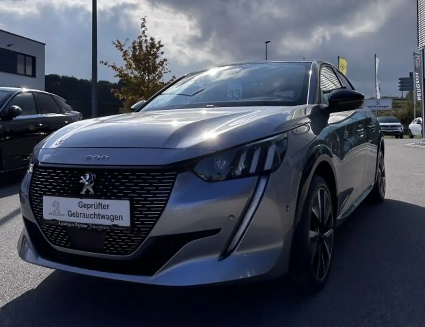 Peugeot 208 GT Elektro 136 Argent - 2