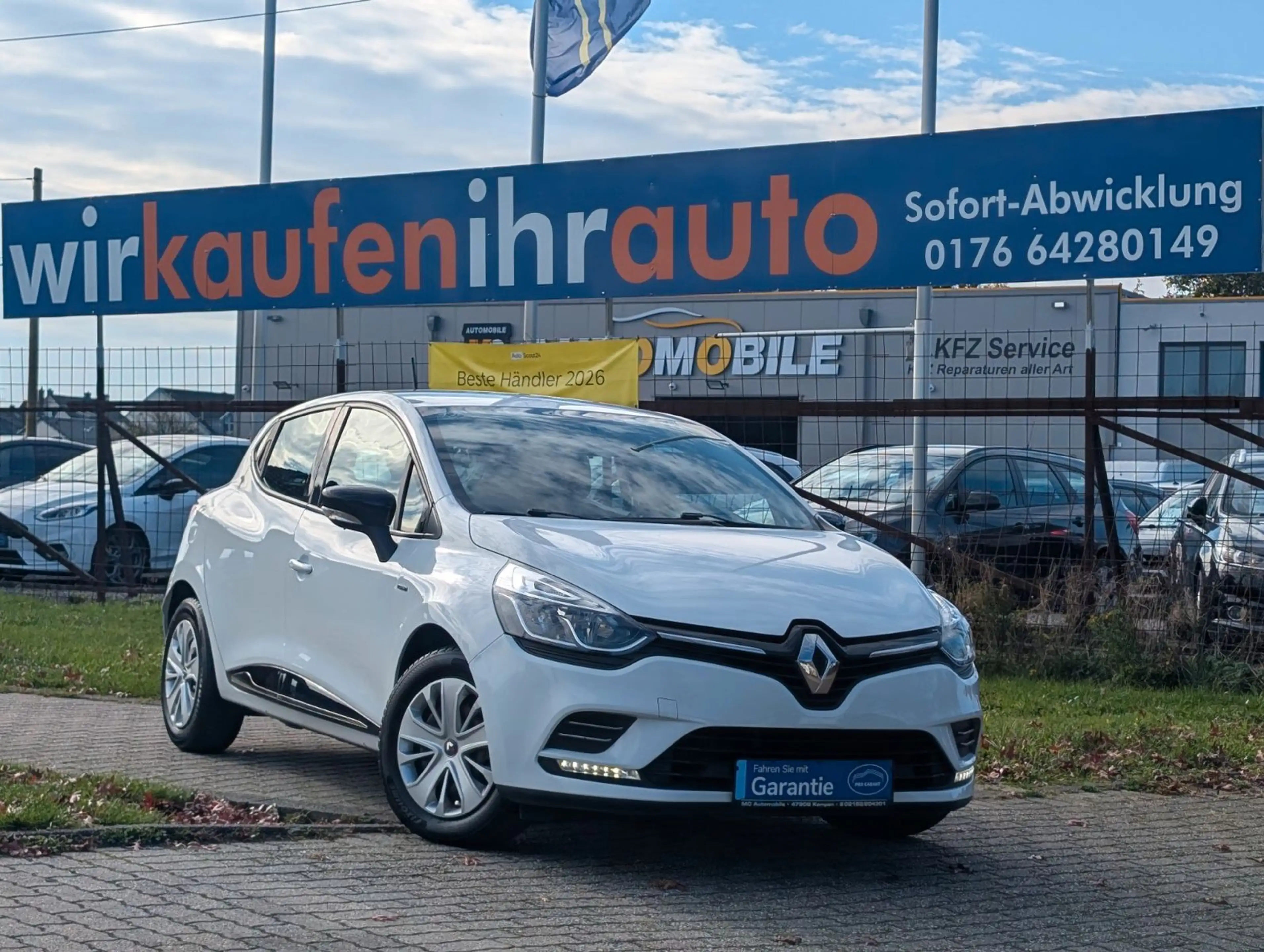 Renault Clio IV Limited*KLIMA*NAVI*TEMPOMAT*BLUETOOTH !