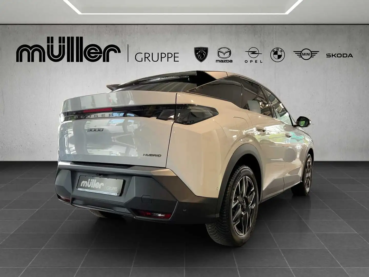 Peugeot 3008 GT Hybrid 136 e-DSC6 Blanc - 2