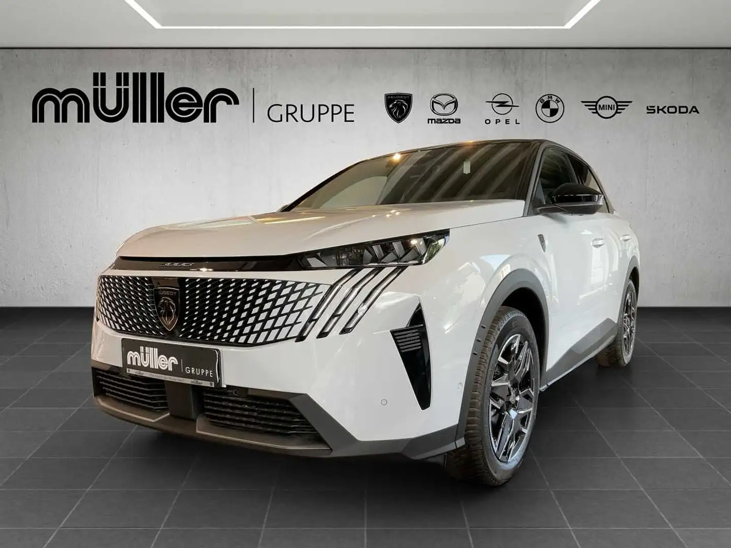 Peugeot 3008 GT Hybrid 136 e-DSC6 Weiß - 1