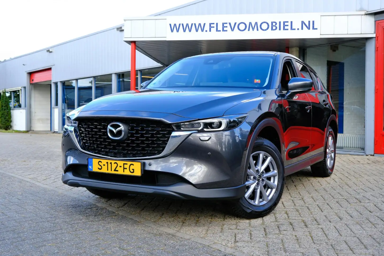 Mazda CX-5 2.0 SkyActiv-G 165pk Comfort Aut. Navi|Cam|1e Eig| Gris - 1