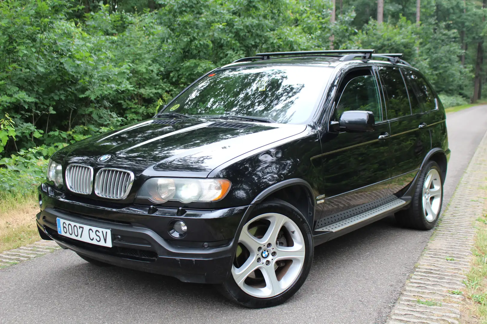 BMW X5 4.6is V8 FULL OPTION UITGEVOERD, PANO, SCHERM, LED Negru - 2